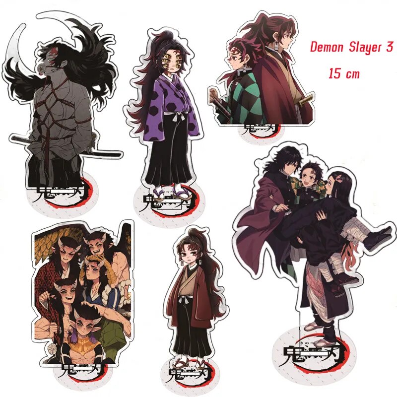Anime Standee Model Kimetsu no Yaiba Yoriichi Tanjirou Nezuko Zenitsu ...