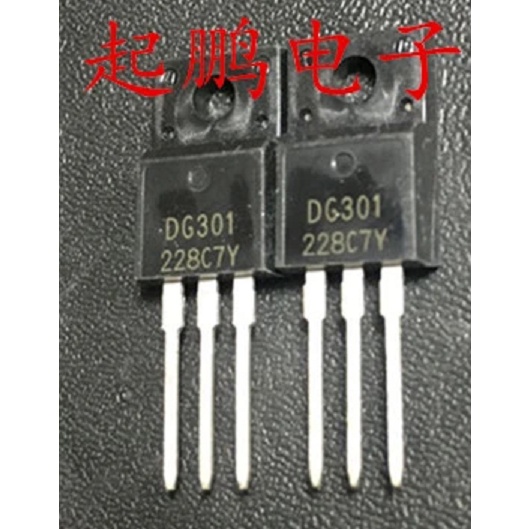 Lot De 10 Transistors DG301 En Boîtier TO-263 (D²PAK) - Neufs - Marque Icexpress