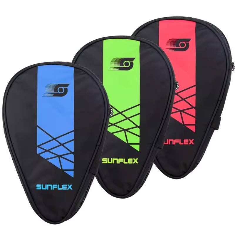 Original SUNFLEX Table Tennis Racket Bag with Ball Storage Room Ping ...