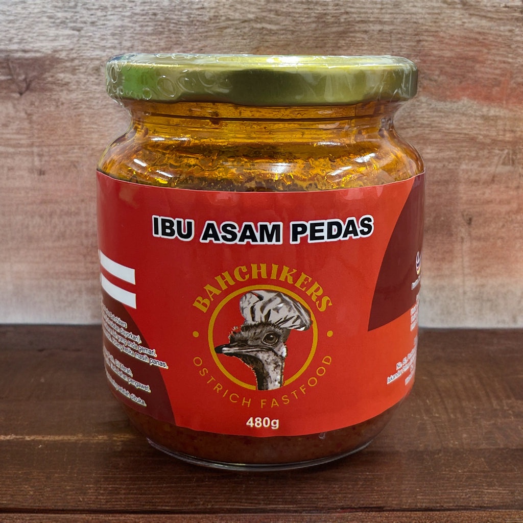 Pes Ibu Asam Pedas Bahchikers 480 Gram Bottle Shopee Malaysia