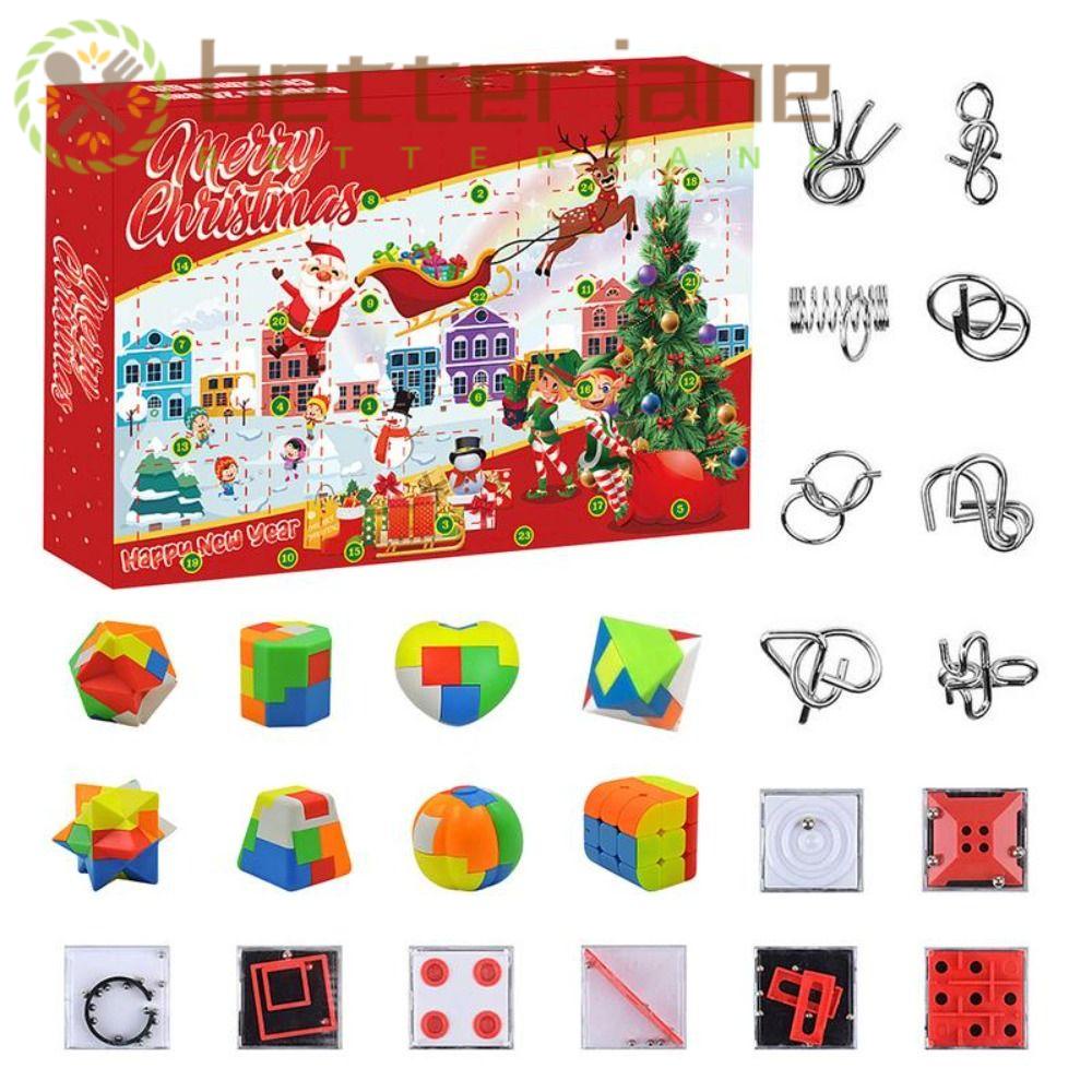 BETTERJANE Christmas Advent Calendar, 2024 Gift Countdown Calendar