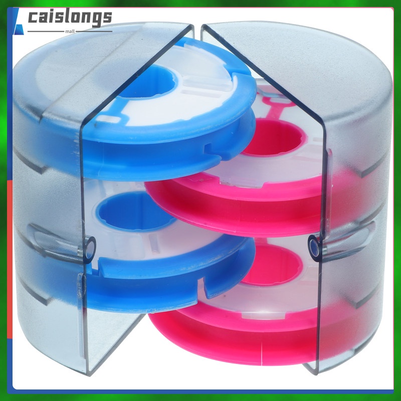1Box Fishing Bobbins Spool Box Fishing Snell Leader Rigs Spool Fly