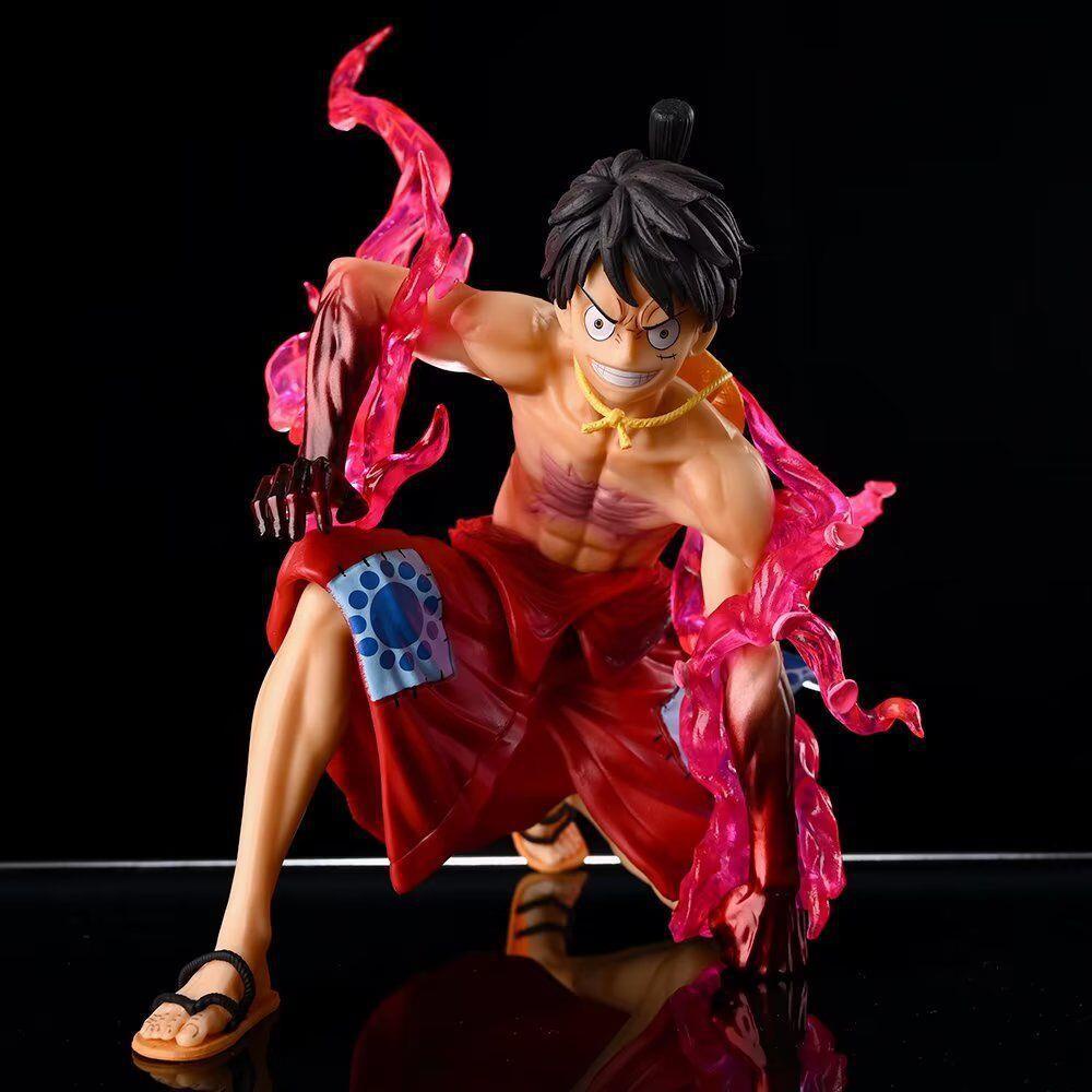 One Piece GK Resonance Series Ryu Sakura Luffy Kneeling Figure Figure ...