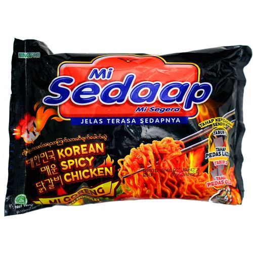 Mi Sedaap Noodle Korea Spicy Chicken 87g Shopee Malaysia