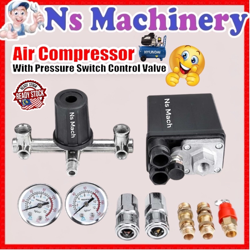 Air Compressor Pressure Control Switch Air Compressor Switch Laras Suis ...