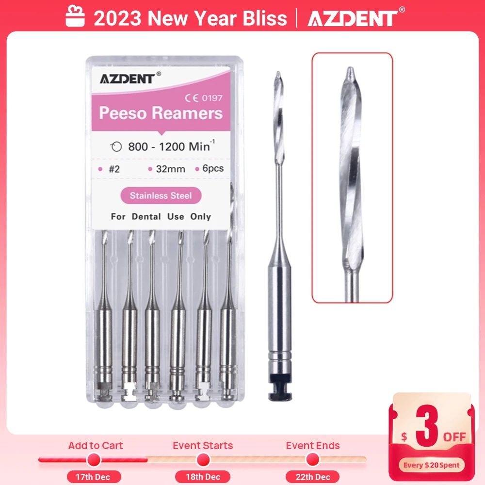 Dental Endodontic Drill Gates Glidden Peeso Reamers Rotary Paste ...