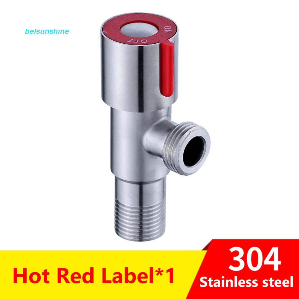 Stainless Steel 1/2 inch DN15 Replace Hot Cold Water Stop Triangle ...