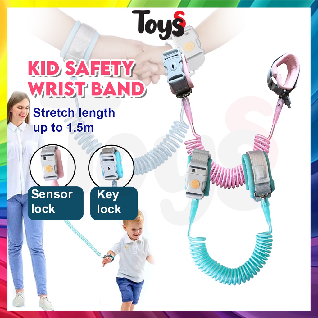 🔥Toyss Safety Wristband Kids Baby Safety Harness Gelang Keselamatan ...