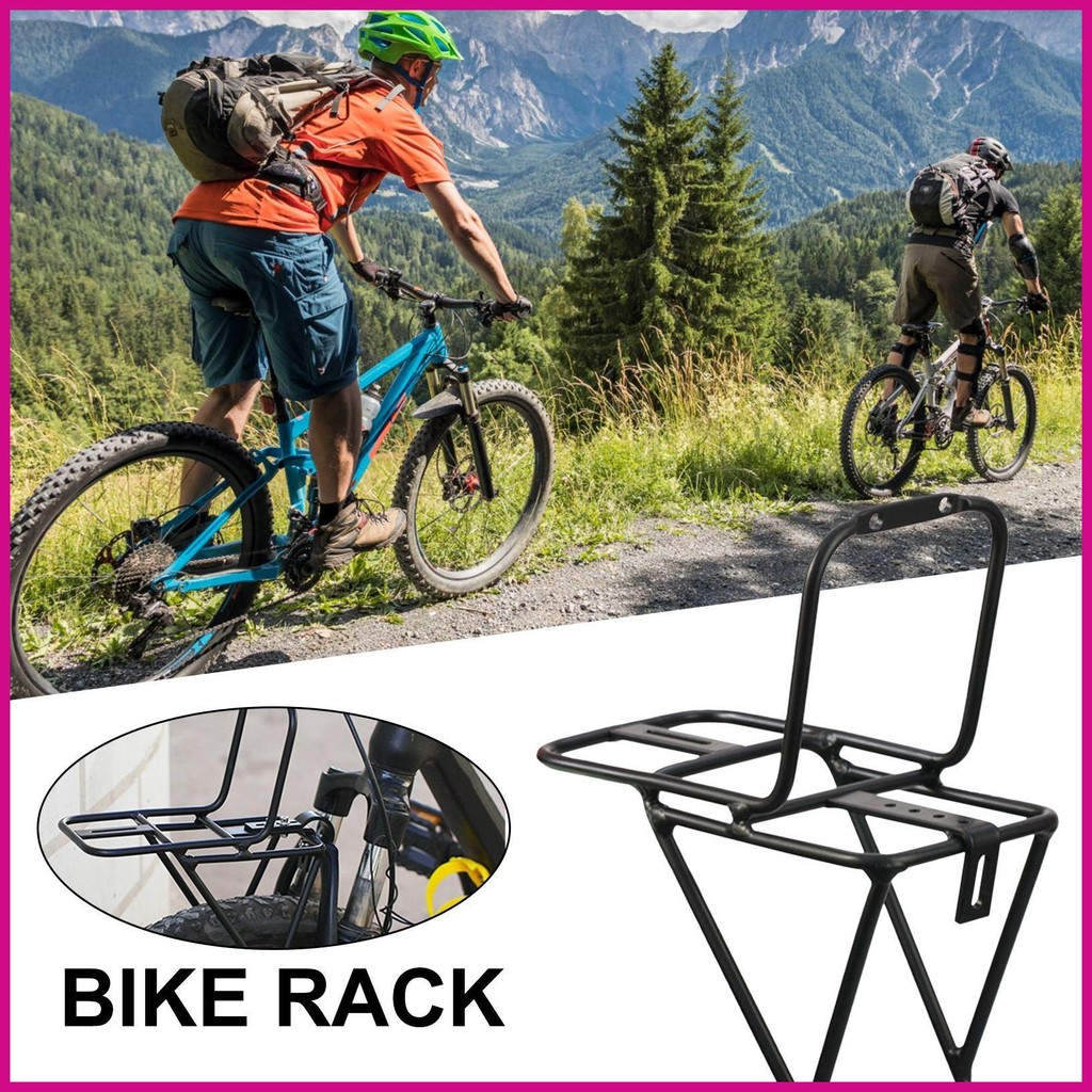 Front Bike Rack Bicycle Handlebar Rack Aluminum Alloy Mountain Road ...