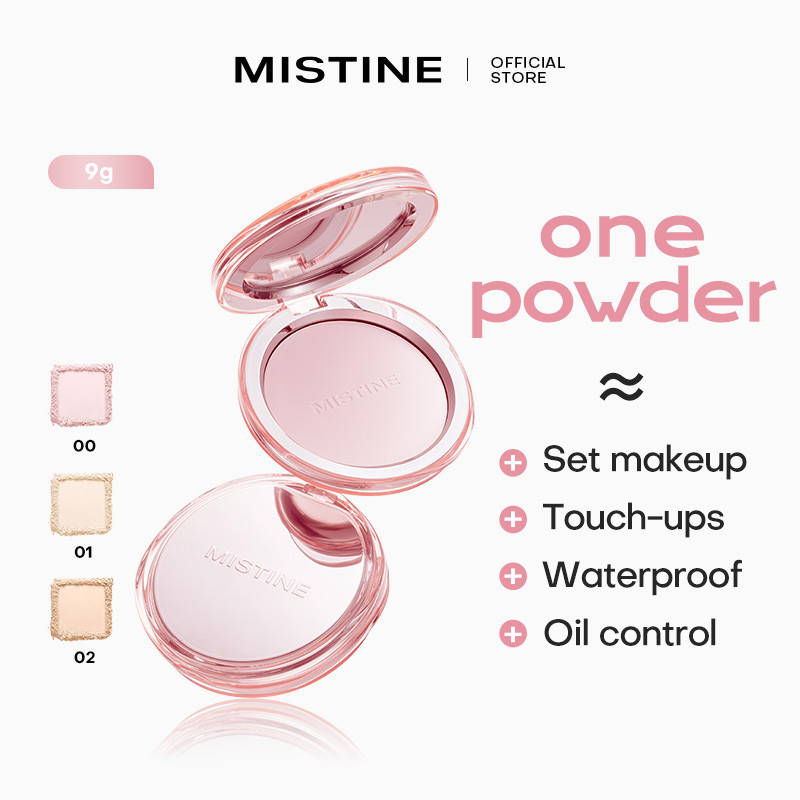 MISTINE Flawless Breathable Setting Powder Loose Powder Waterproof Oil ...