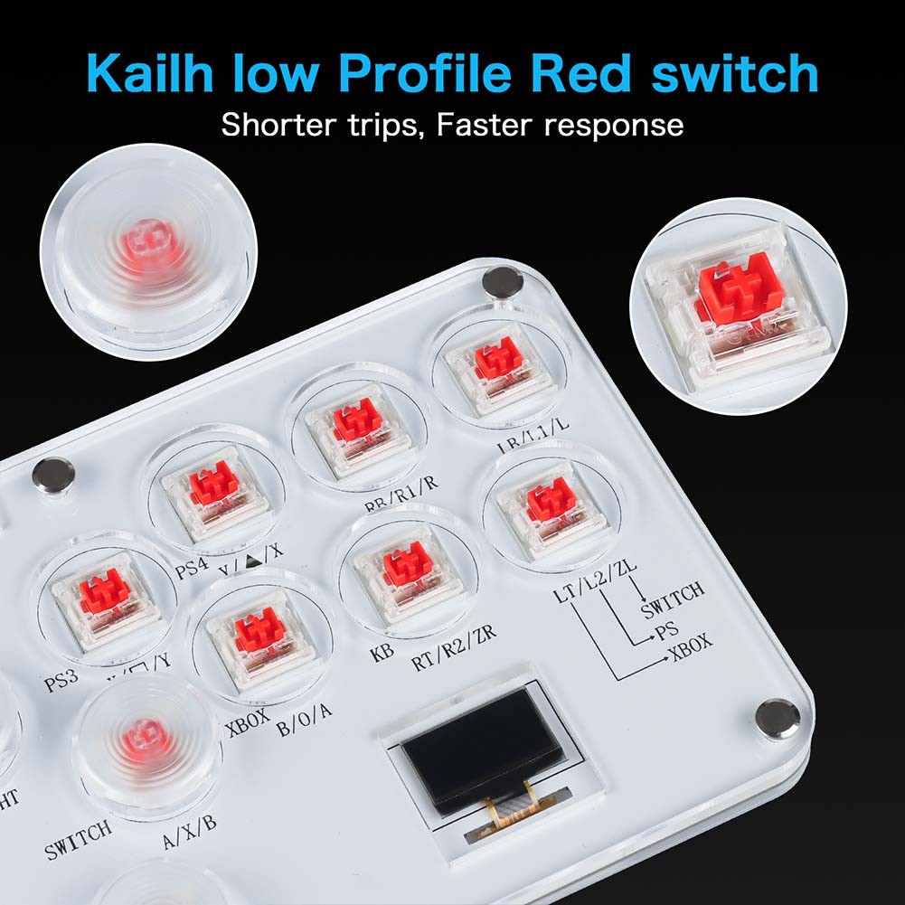 [KidsDreamMall.my] Arcade Stick Controller Leverless Controller Fight ...