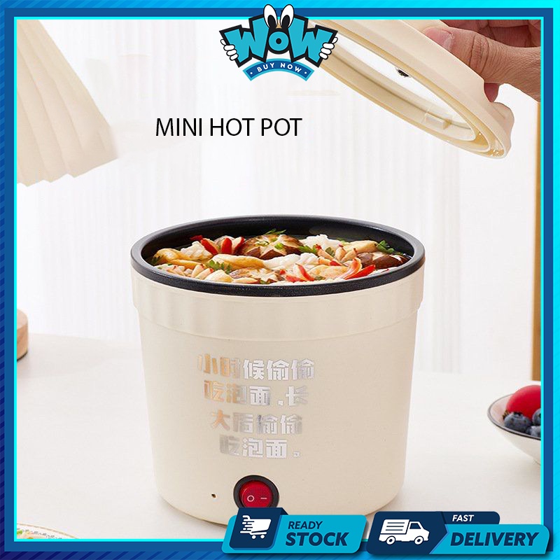 Electric Rice Cooker, Quick Food Hot Pot Electric Cooker, Portable Non