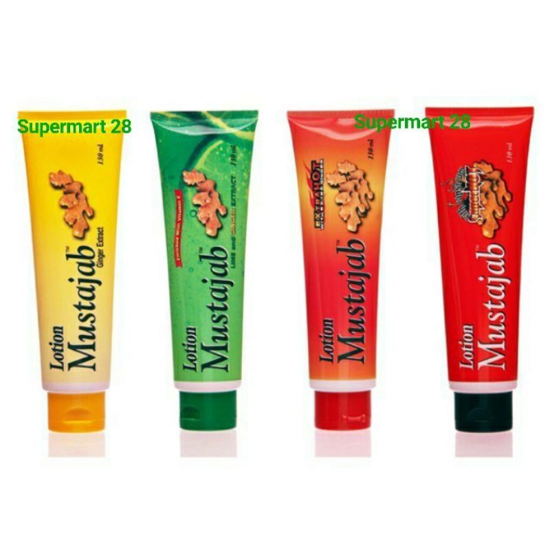 Mustajab Losyen Dunia Herbs 130ml - Pati Halia /Limau Halia/ super Hot ...