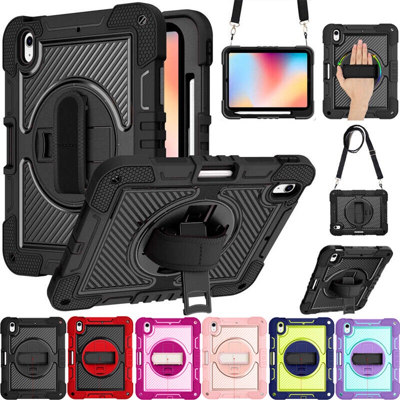 Custodia Trasparente Antishock Per IPad &ndash; Compatibile Con 5a, 6a, 7a, 8a, 9a, 10a Generazione E Air