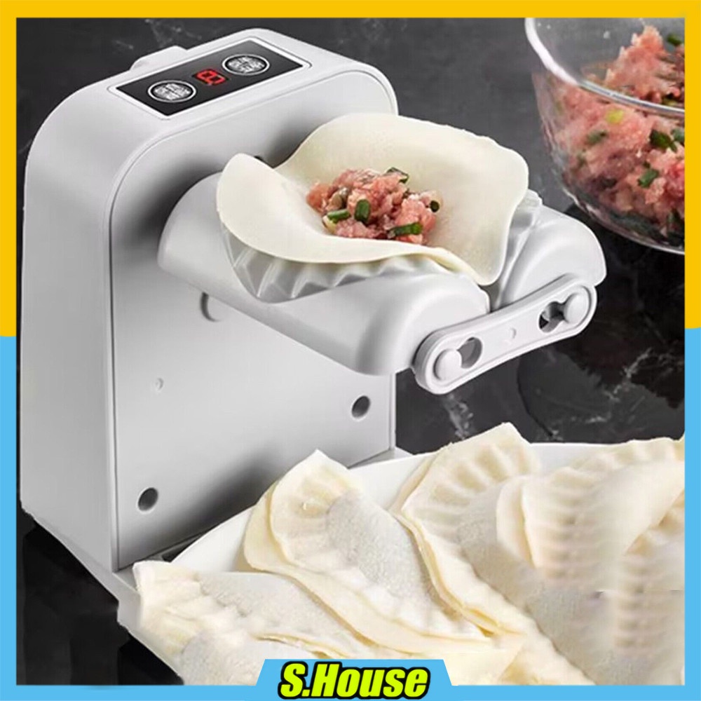 Dumpling Machine Maker Automatic Skin Mold Electric Rechargeable Mesin ...