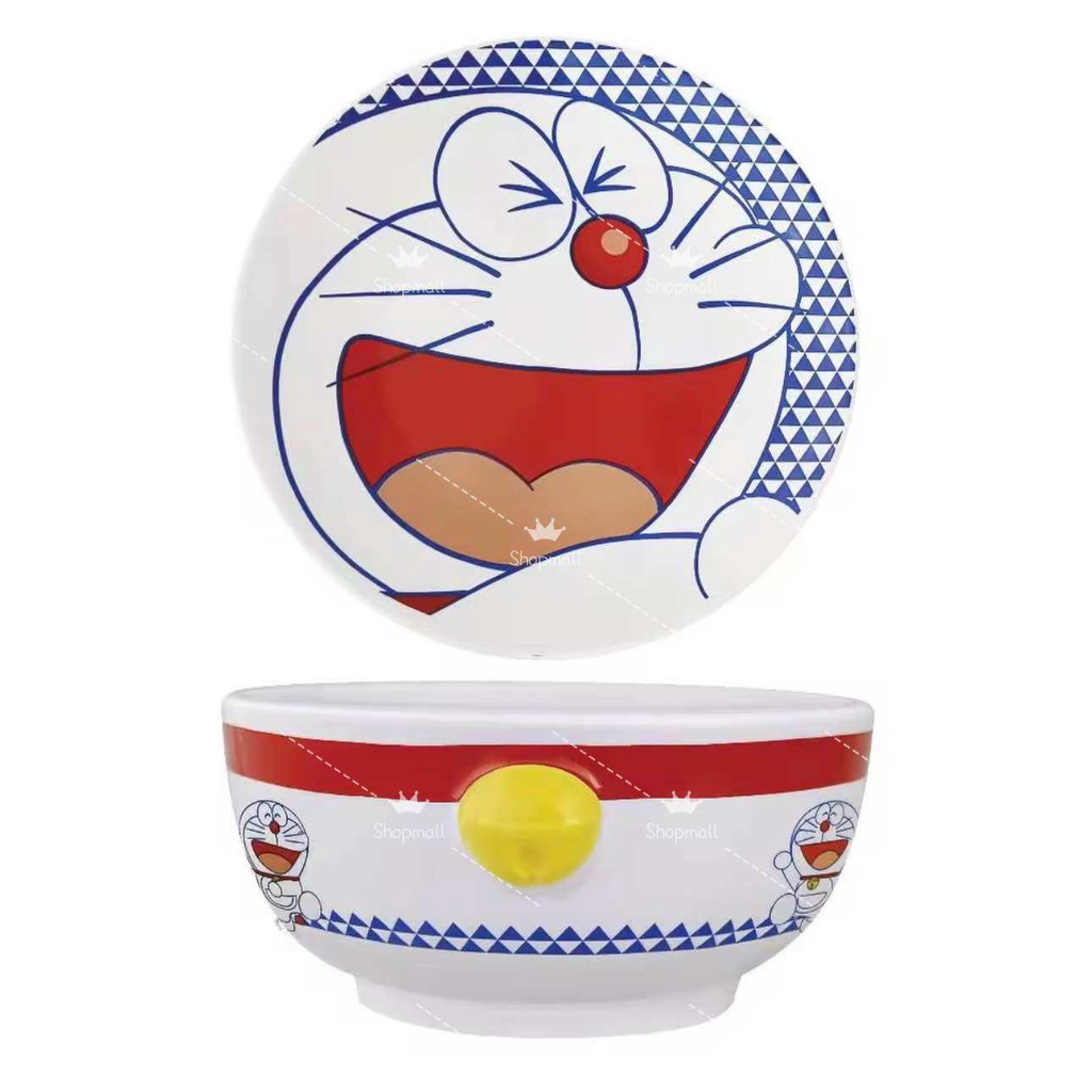 Doraemon Bowl Set (Plate & Bowl) Shopee Malaysia
