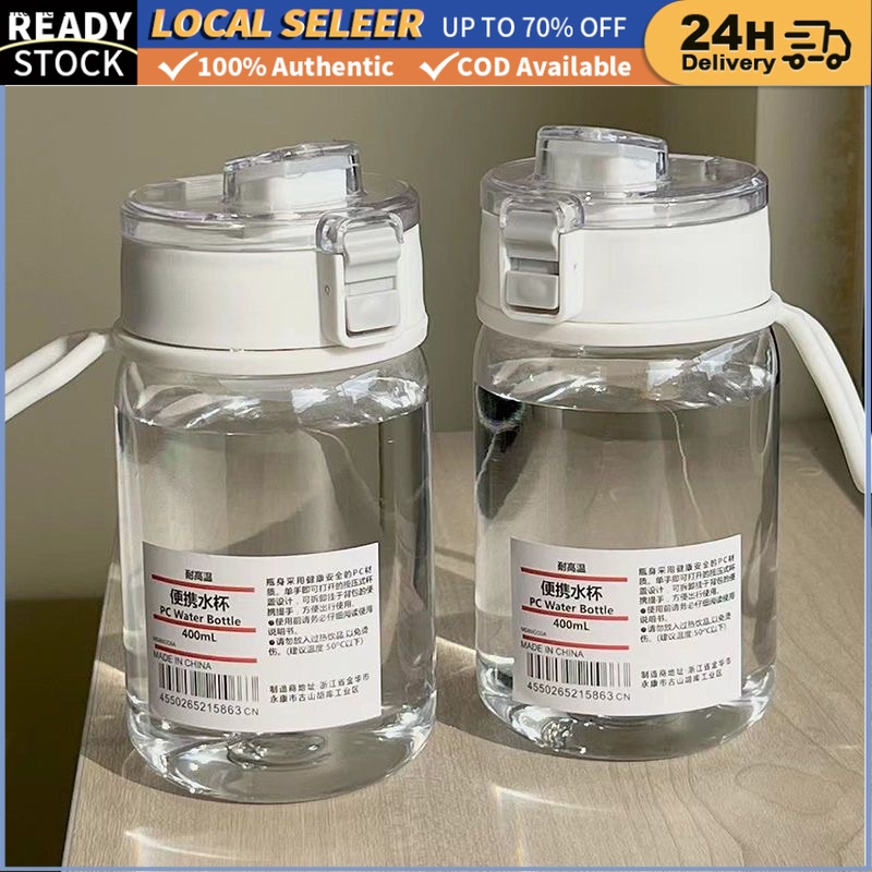 Portable Big Capacity MUJI Clear Travel Mug Bottle 350ml/550ml/800ml