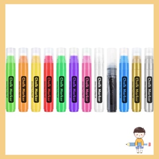 8pcs Liquid Chalk Marker Pen, 8 Color Washable & Wet Erase