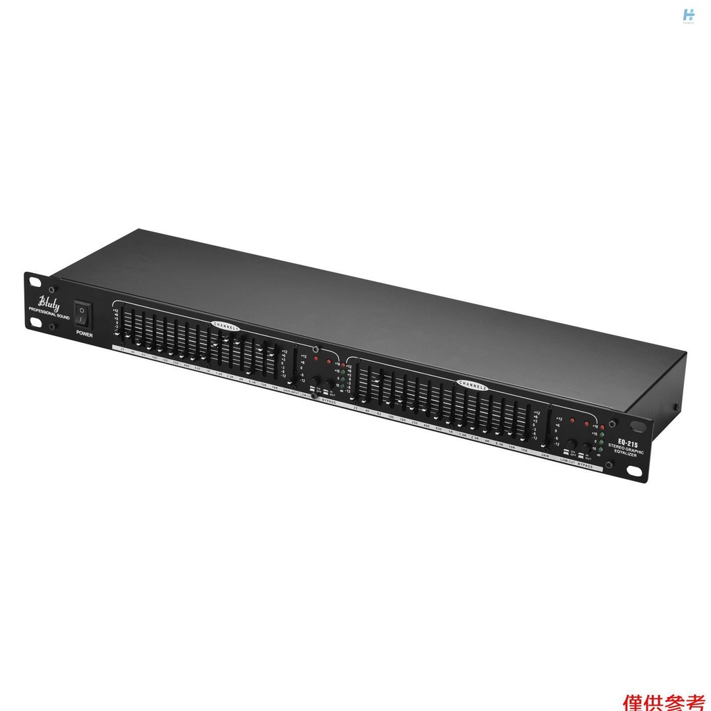 HGM Btuty EQ215 Dual Channel 15Band Equalizer 1U Rack Mount 2channel