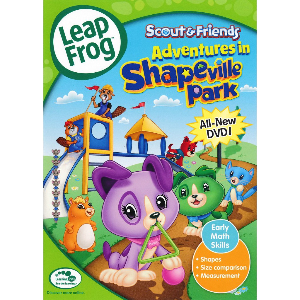 Leap Frog DVD Scouts Friends Adventures In Shapeville Park 2 5