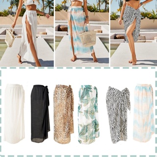 New Style Leopard Print Chiffon Beach Wear Swimsuit Wrap Skirt - China Swim  Skirt Cover up and Beach Wear for Ladies price