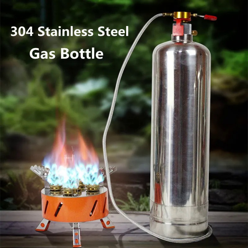Outdoor Stainless Steel Gas Bottle Inflatable Circulating Gas Tank