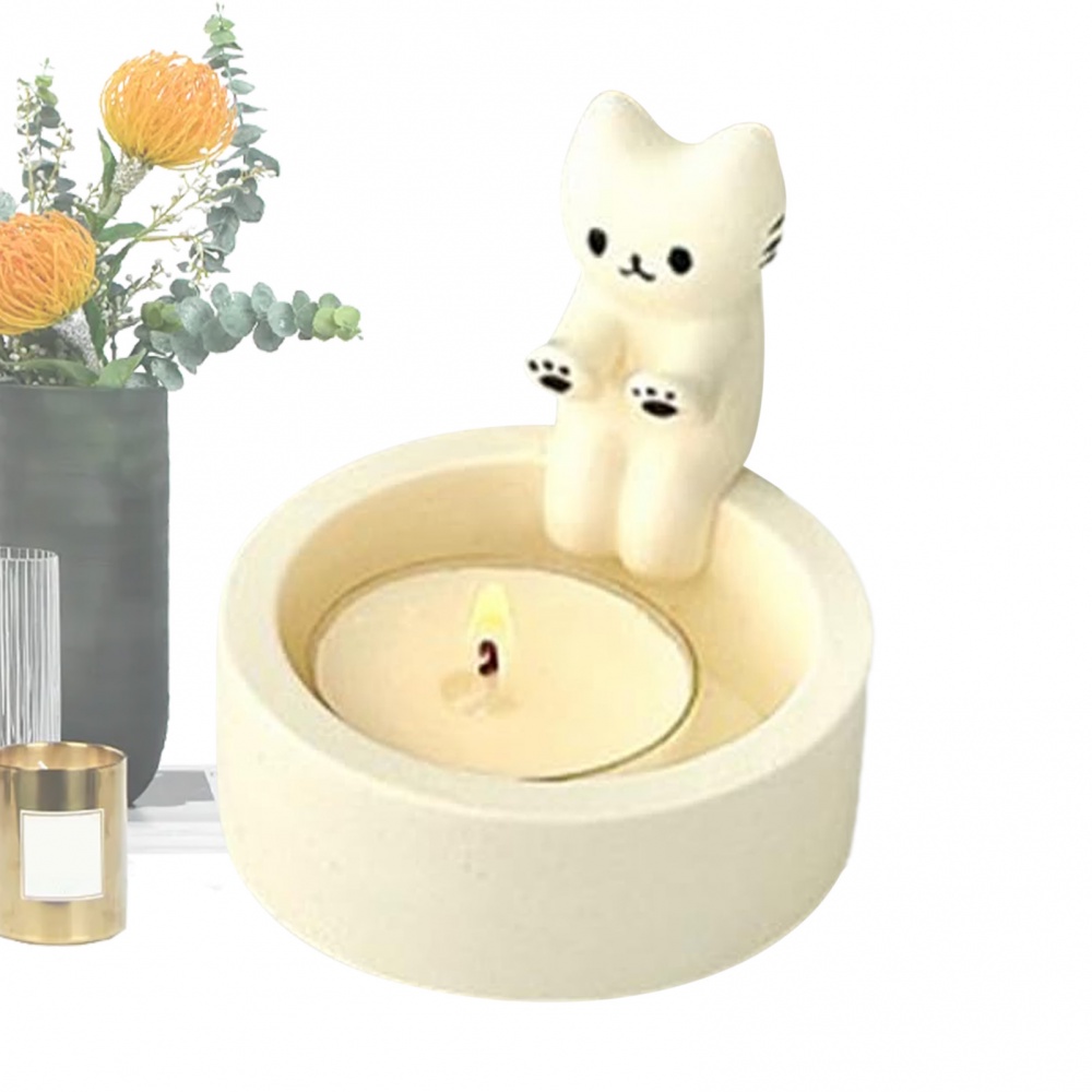 YL Cat Warming Paws Candle Holder , Cute Scented Light Holder ...