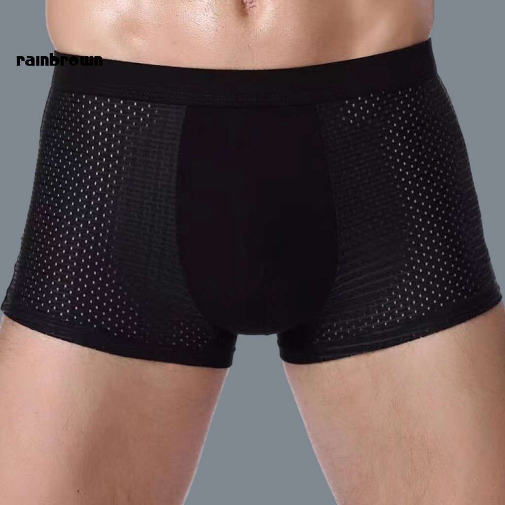 Men Slim Fit Underwear Men Breathable Boxers Comfortable Men's Boxers