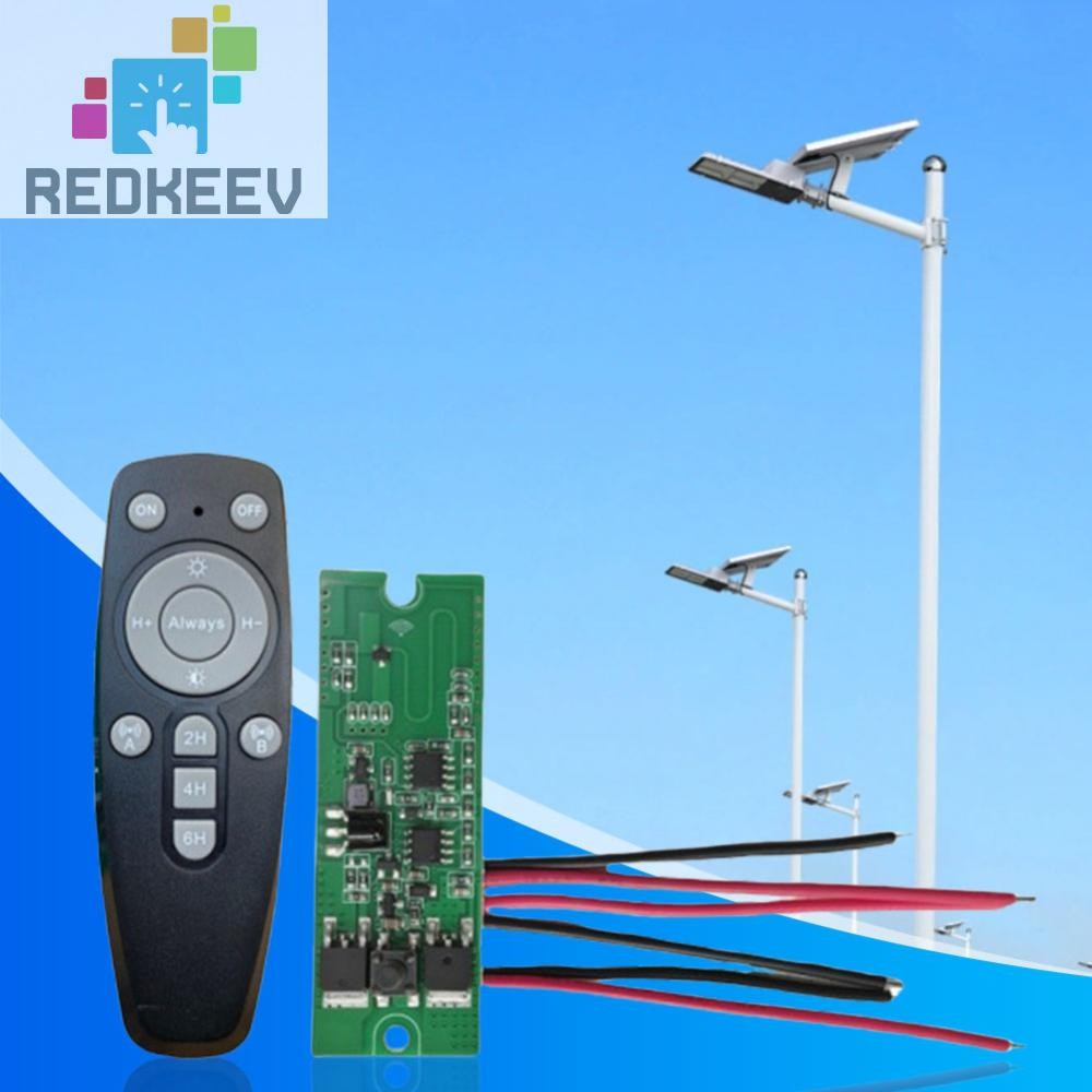 [Redkeev.my] 3.2V 3.7V Remote Control Solar Light Circuit Board Radar ...