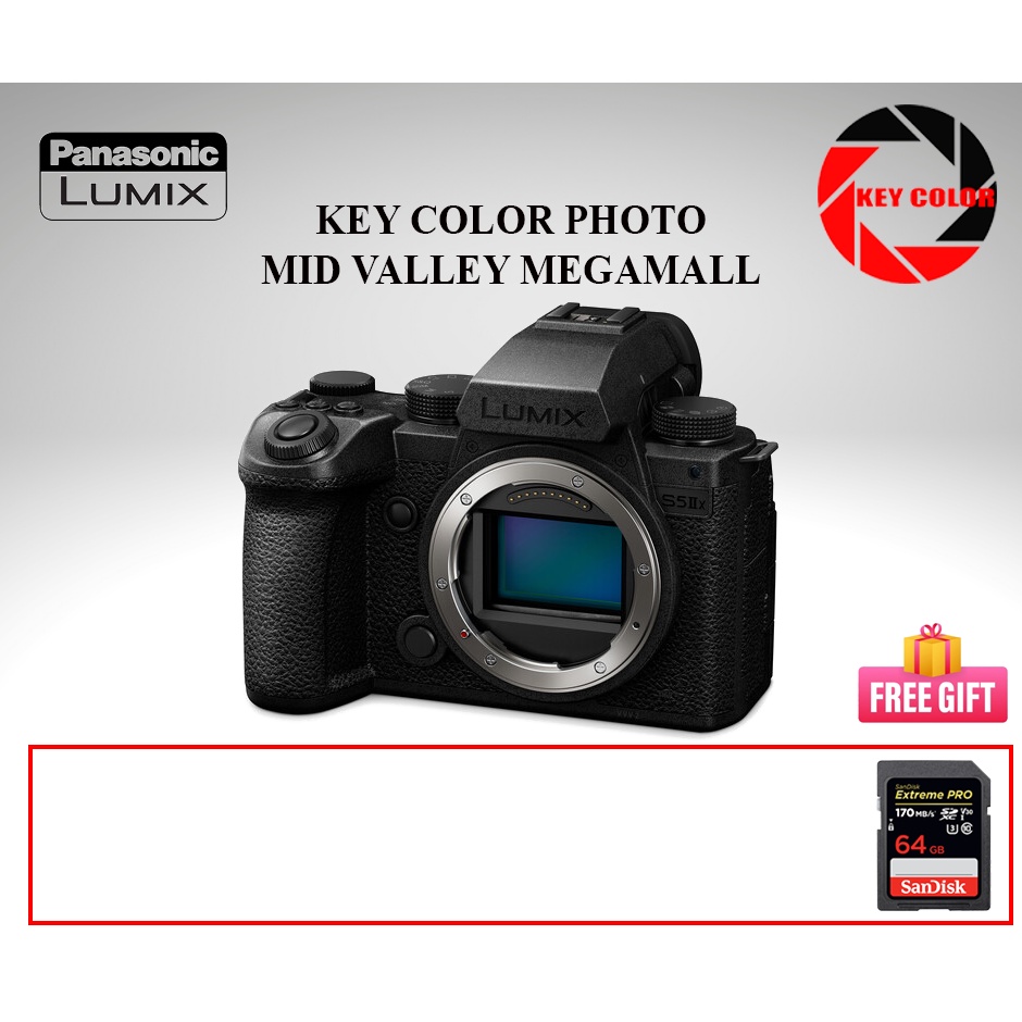 Panasonic Lumix S Iix Mirrorless Camera Body Shopee Malaysia