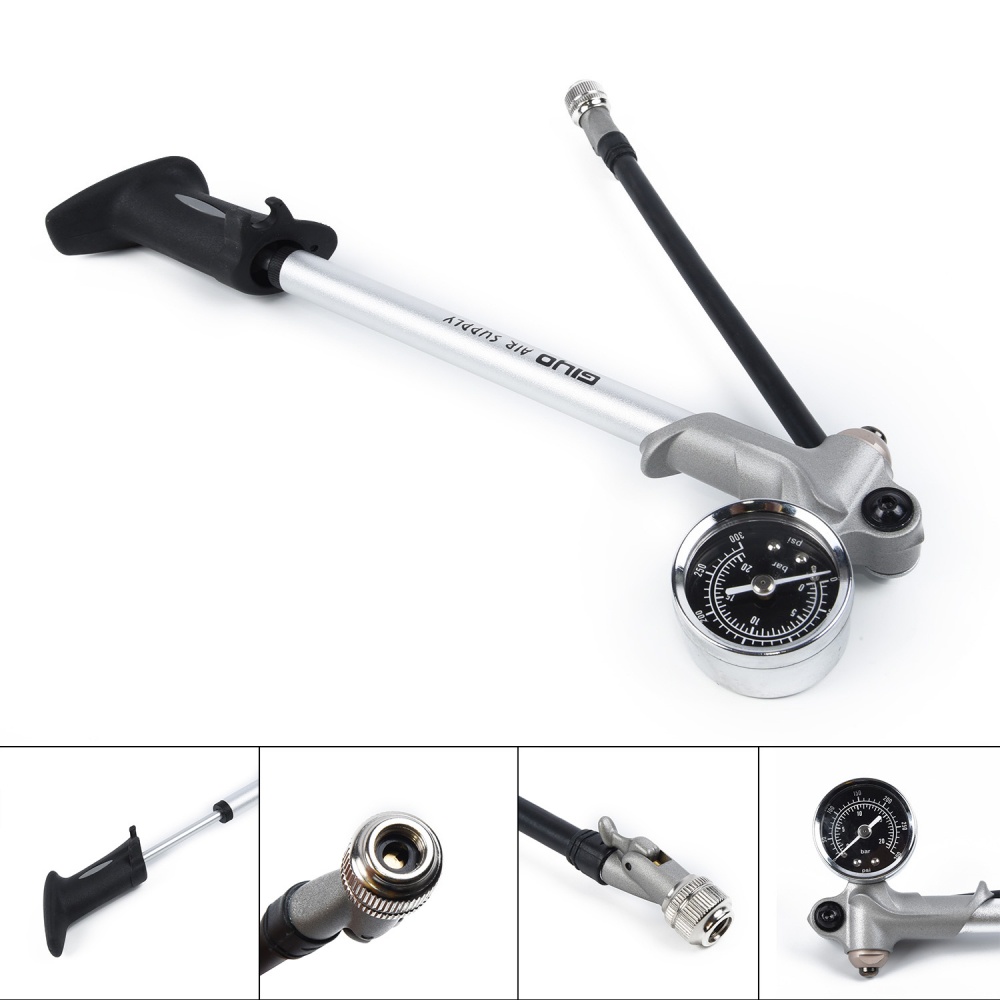 300Psi High Pressure Air Fork Shock Mountain Bike Suspension Pump