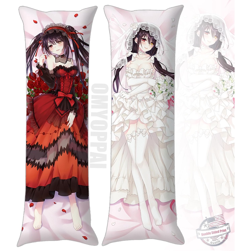 Anime Date A Live Tokisaki Kurumi Dakimakura Hugging Body Pillow Case 6 ...