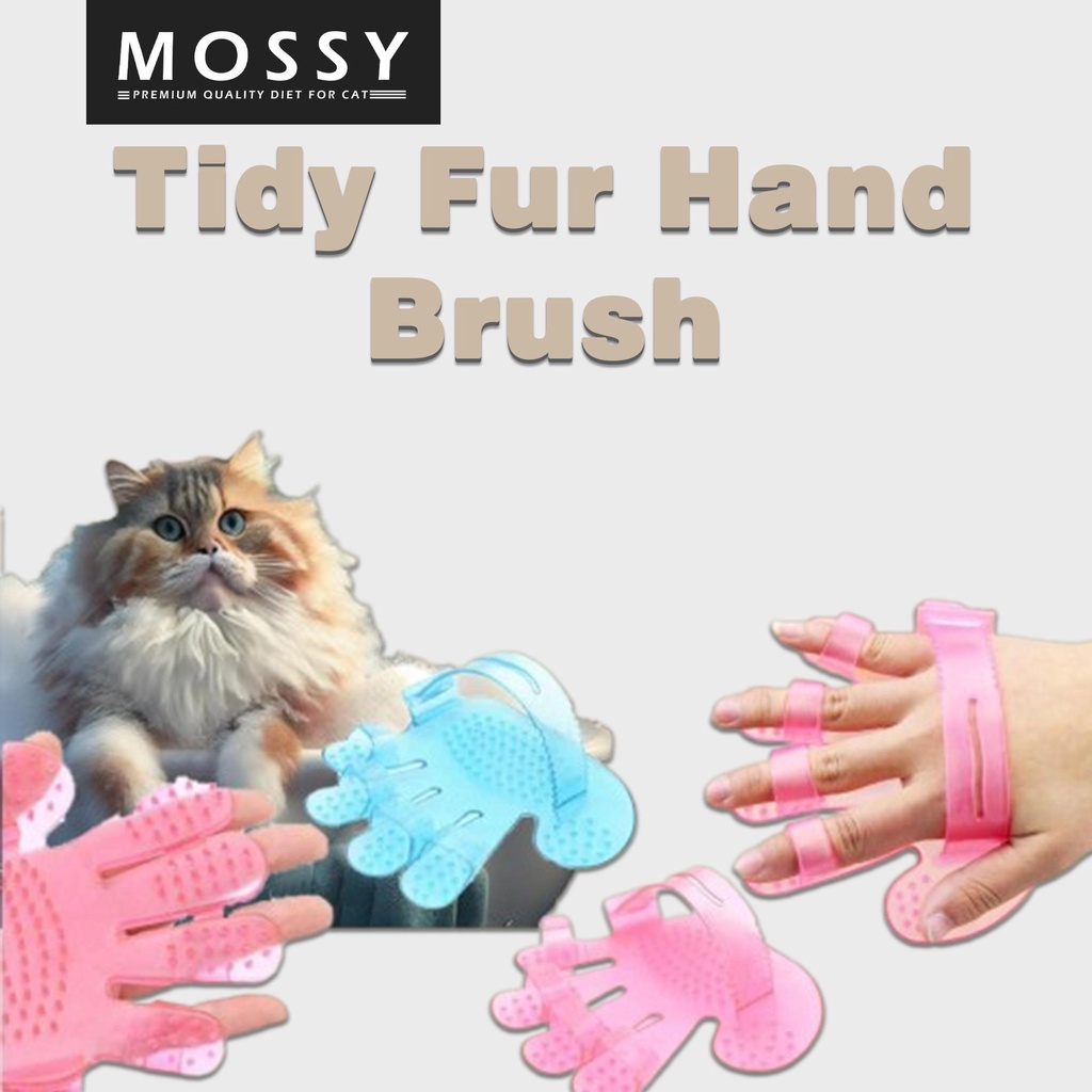 Cat hand brush store