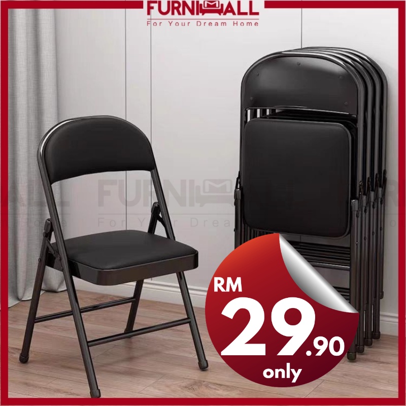 Furnimall Foldable Chair with Cushion/Portable Folding Chair Outdoor