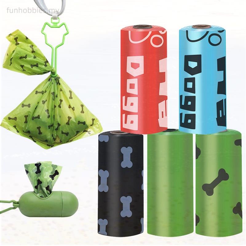 Disposable Dog Excrement Collection Bag EPI Biodegradable Pet Garbage