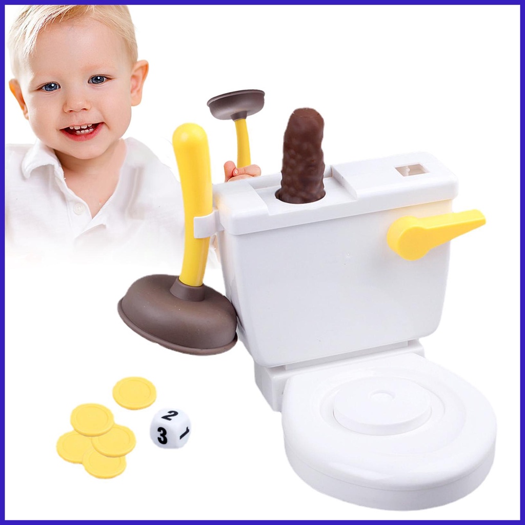 Strange New Peculiar Pooping Flushing Toilet Spoof Poop Shoots Tricky