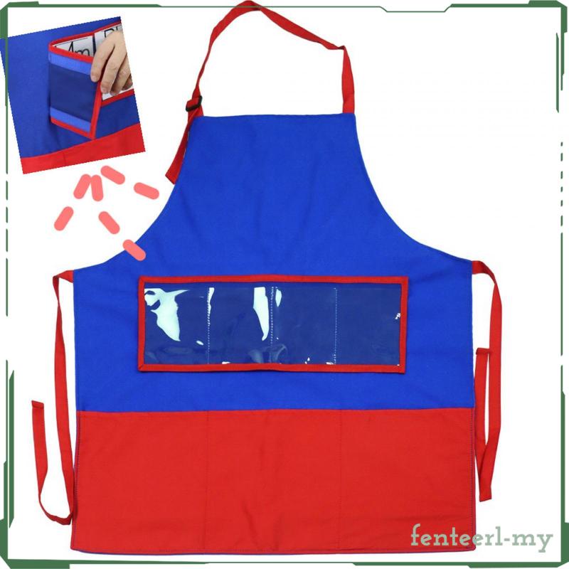 [Fenteer1efMY] Art Smocks DIY Adjustable Kids Aprons for Painting