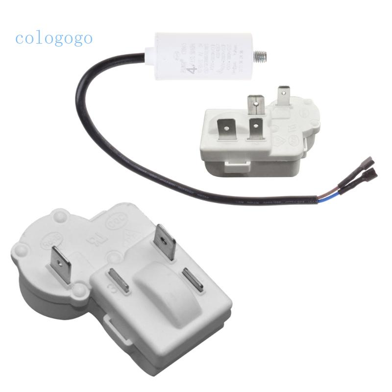 COLO 4Pin Compressor PTC Starter Start Relay and Overload Kit for Mini