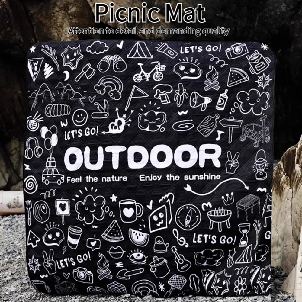Camping Outdoor Picnic Mat Bohemian Carpet National Wind Picnic Mat