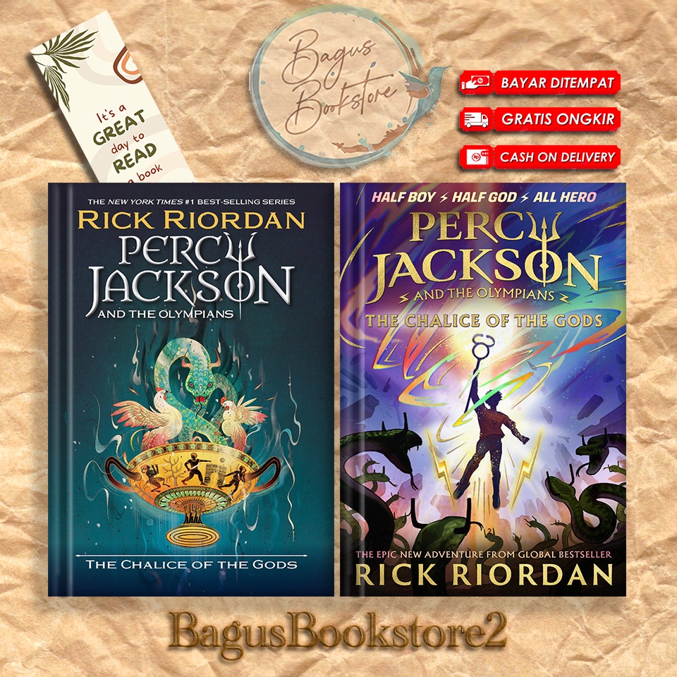 The Chalice of the Gods (Percy Jackson & the Olympians) By Rick Riordan ...