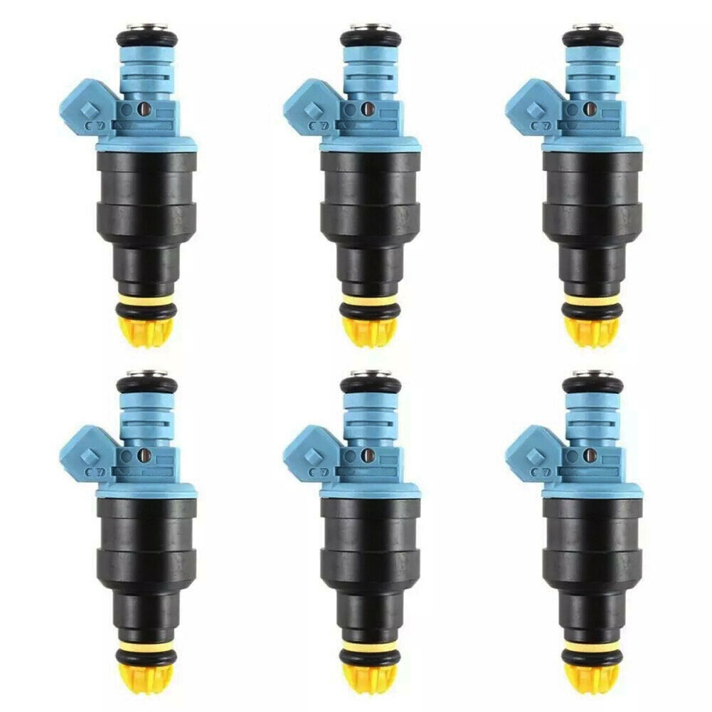 YYCZ 6Pcs Car Fuel Injector for BMW 3 E30 E36 5 E34 8 E31 7 E32 E38Z1