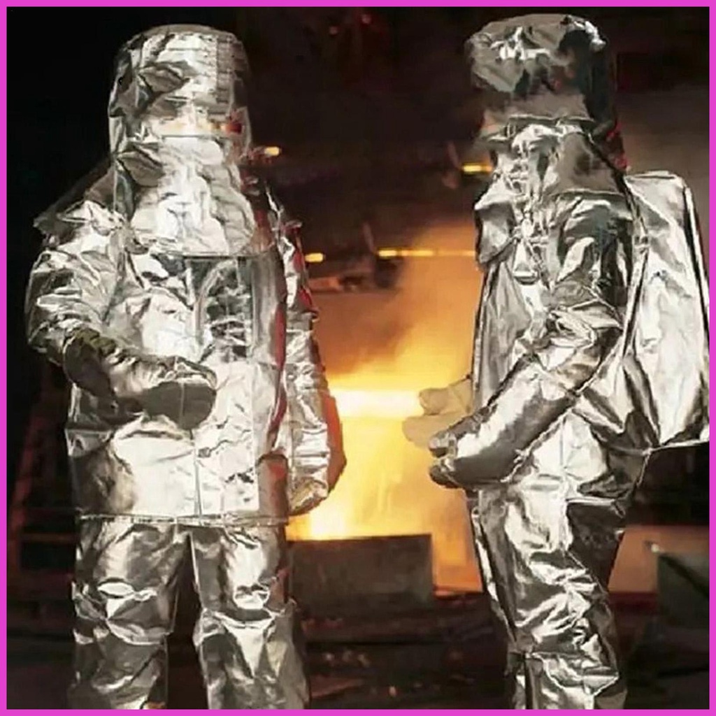 Hazmat Suits For Nuclear Radiation Thermal Radiation 1000 Degree