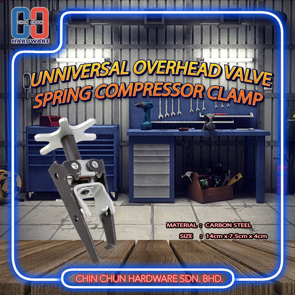 UNIVERSAL OVERHEAD VALVE SPRING COMPRESSOR CLAMP REMOVER COMPRESSOR