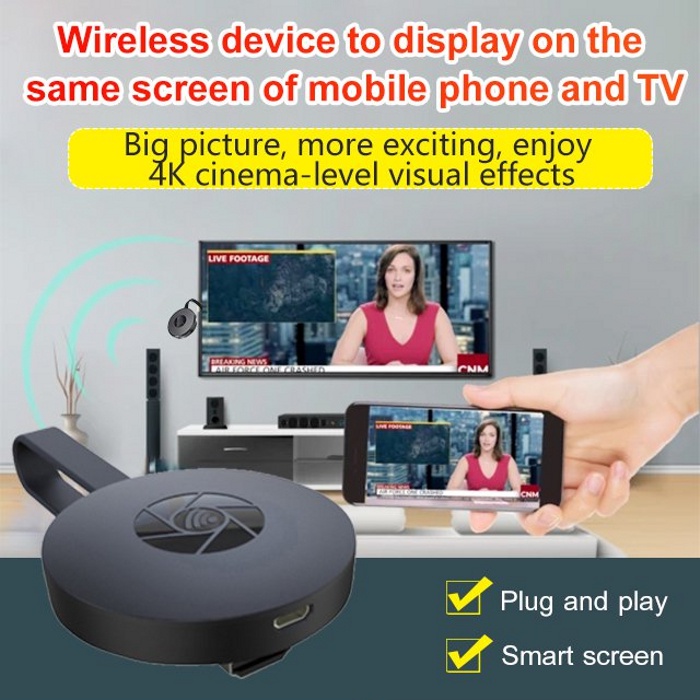 【Ready Stock】Wireless Device to Display On The Same Screen of Mobile ...