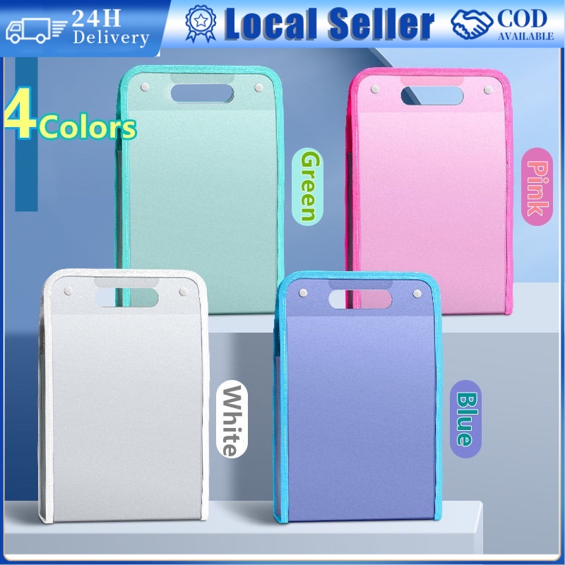 A4 Paper Portable File Folder 13 Layer File Sorting Office Storage Bag ...