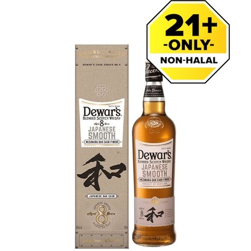 Dewar's Japanese Smooth Mizunara Oak Cask Finish Blended Scotch Whisky