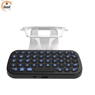 For PS5 Accessories PS5 DualSense Controller Wireless Qwerty Keyboard PS5  External Bluetooth Gaming Keyboard Support Voice Chat