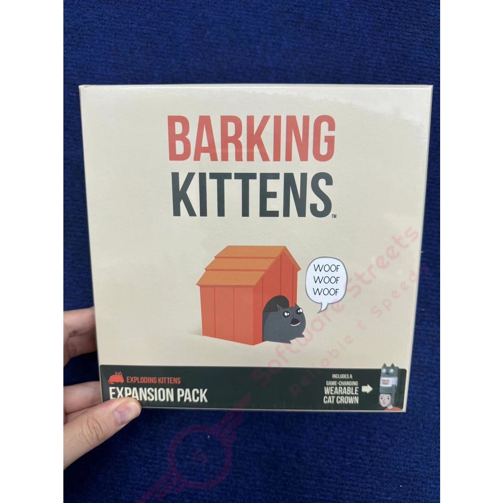 Exploding Kittens NSFW Imploding Streaking Kittens Expansion Pack Party Fun Card Games (English