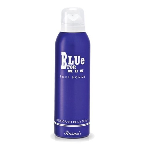 Original Rasasi Blue For Men Deodorant Body Spray - 200 ML (DZ17475)