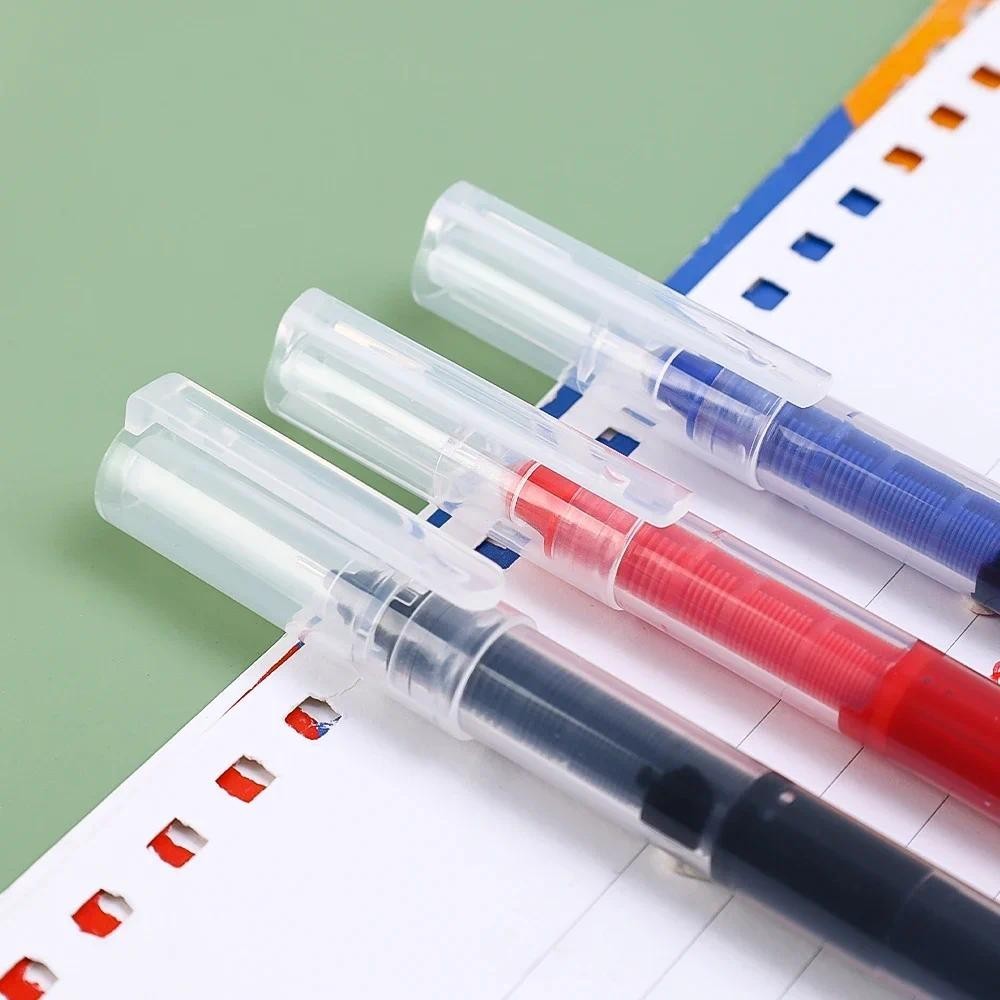 Premium Black/Blue/Red Liquid Ink Gel Pens 0.5mm Fine Point Smooth ...